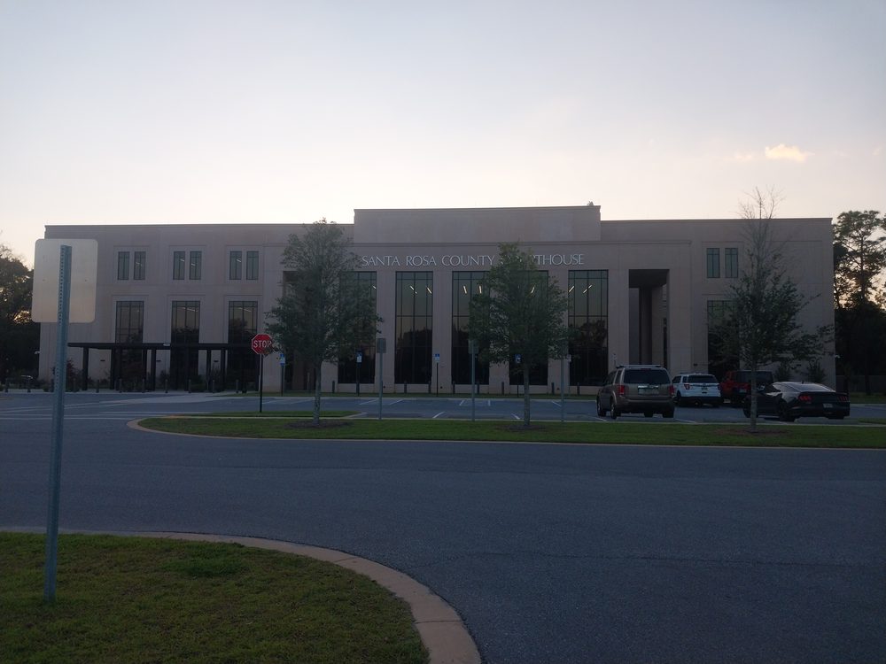 Santa Rosa County Courthouse in Milton, Florida